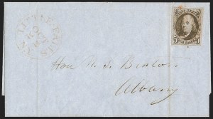 Sale 1262, Lot 48, Postmasters’ Provisionals, 1847 Issue