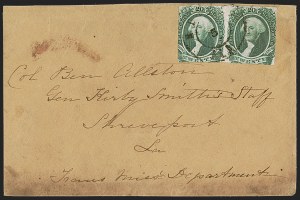 Sale 1262, Lot 522, Blockade, Trans-Mississippi, Flag-of-Truce, Balances