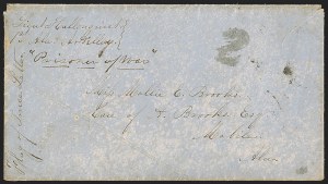 Sale 1262, Lot 525, Blockade, Trans-Mississippi, Flag-of-Truce, Balances