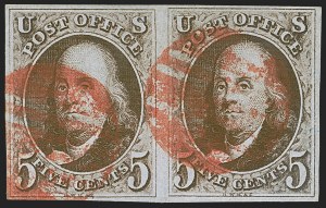 Sale 1262, Lot 582, Postmasters’ Provisionals, 1847 Issue