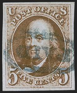 Sale 1262, Lot 586, Postmasters’ Provisionals, 1847 Issue