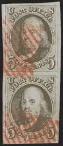 Sale 1262, Lot 592, Postmasters’ Provisionals, 1847 Issue
