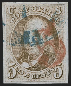 Sale 1262, Lot 597, Postmasters’ Provisionals, 1847 Issue