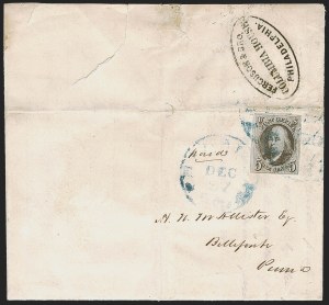 Sale 1262, Lot 60, Postmasters’ Provisionals, 1847 Issue