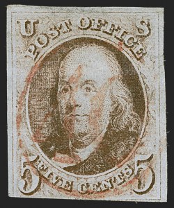 Sale 1262, Lot 601, Postmasters’ Provisionals, 1847 Issue
