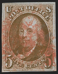 Sale 1262, Lot 620, Postmasters’ Provisionals, 1847 Issue