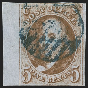 Sale 1262, Lot 622, Postmasters’ Provisionals, 1847 Issue