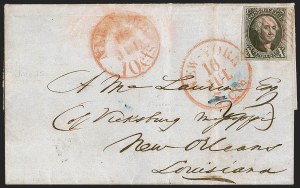 Sale 1262, Lot 69, Postmasters’ Provisionals, 1847 Issue