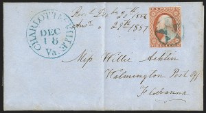 Sale 1262, Lot 89, 1851-56 Issue