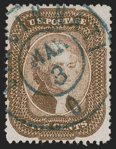 Sale 1268, Lot 103, 1857-60 Issue (Scott 18-39)