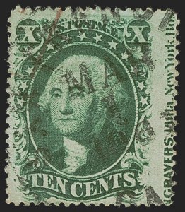 Sale 1268, Lot 107, 1857-60 Issue (Scott 18-39)