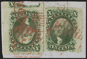 Sale 1268, Lot 108, 1857-60 Issue (Scott 18-39)