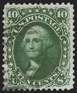 Sale 1268, Lot 117, 1861-66 Issue (Scott 56-78)