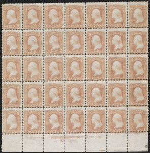 Sale 1268, Lot 121, 1861-66 Issue (Scott 56-78)