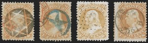 Sale 1268, Lot 132, 1861-66 Issue (Scott 56-78)
