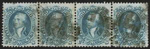 Sale 1268, Lot 135, 1861-66 Issue (Scott 56-78)