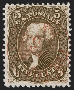 Sale 1268, Lot 138, 1861-66 Issue (Scott 56-78)