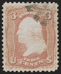 Sale 1268, Lot 145, 1867-68 Grilled Issue (Scott 79-101)