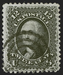 Sale 1268, Lot 146, 1867-68 Grilled Issue (Scott 79-101)