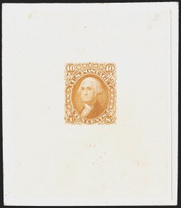 Sale 1268, Lot 22, Essays, Proofs and Specimens