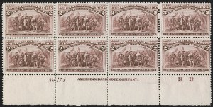 Sale 1268, Lot 227, 1893 Columbian Issue (Scott 230-245)