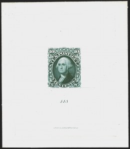 Sale 1268, Lot 26, Essays, Proofs and Specimens