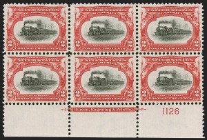 Sale 1268, Lot 279, 1901 Pan-American Issue (Scott 294-299)