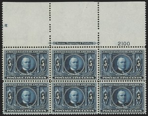 Sale 1268, Lot 301, 1904 Louisiana Purchase and 1907 Jamestown Issues (Scott 323-330)