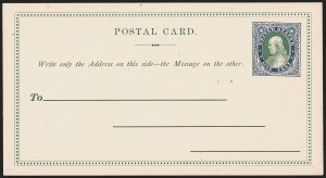 Sale 1268, Lot 494, Postal Card Essays and Errors
