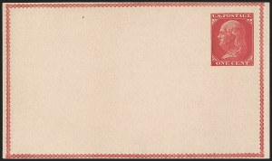 Sale 1268, Lot 498, Postal Card Essays and Errors