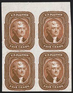 Sale 1268, Lot 5, Essays, Proofs and Specimens