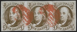 Sale 1268, Lot 56, 1847 Issue and 1875 Reproduction (Scott 1-4)