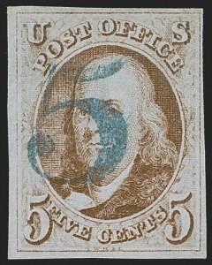 Sale 1268, Lot 62, 1847 Issue and 1875 Reproduction (Scott 1-4)