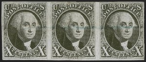 Sale 1268, Lot 68, 1847 Issue and 1875 Reproduction (Scott 1-4)