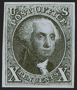 Sale 1268, Lot 72, 1847 Issue and 1875 Reproduction (Scott 1-4)
