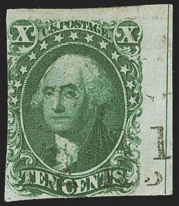 Sale 1268, Lot 87, 1851-56 Issue (Scott 5-17)