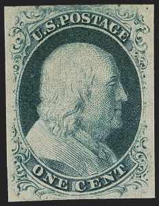 Sale 1277, Lot 2005, 1851-56 Issue (Scott 7-17)