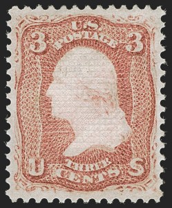 Sale 1277, Lot 2061, 1867-68 Grilled Issue (Scott 83-100)
