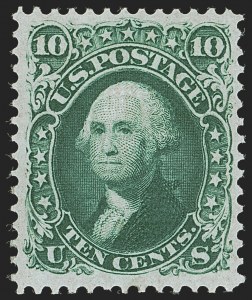 Sale 1277, Lot 2067, 1867-68 Grilled Issue (Scott 83-100)