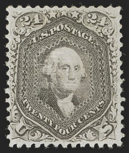 Sale 1277, Lot 2070, 1867-68 Grilled Issue (Scott 83-100)