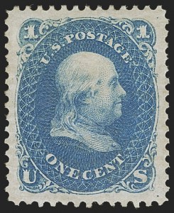 Sale 1277, Lot 2072, 1875 Re-Issue of 1861-66 Issue (Scott 102-111)