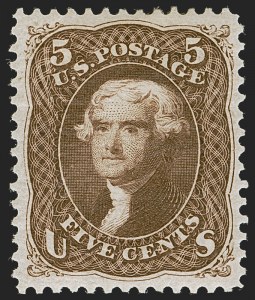 Sale 1277, Lot 2076, 1875 Re-Issue of 1861-66 Issue (Scott 102-111)