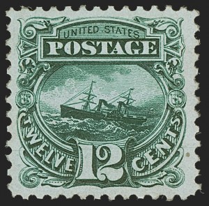 Sale 1277, Lot 2100, 1875 Re-Issue of 1869 Pictorial Issue (Scott 123-133a)