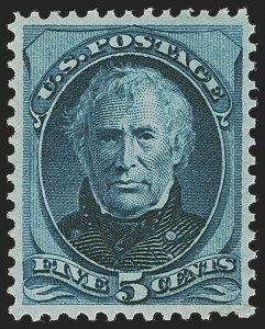 Sale 1277, Lot 2142, 1875 Continental Bank Note Co. Hard Paper Special Printing (Scott 167-175)