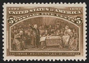 Sale 1277, Lot 2177, 1893 Columbian Issue (Scott 230-245)