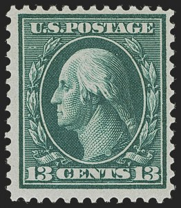 Sale 1277, Lot 2260, 1909 Bluish Paper Issue (Scott 357-366)