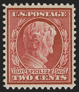 Sale 1277, Lot 2263, 1909 Bluish Paper Issue (Scott 357-366)
