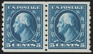 Sale 1277, Lot 2277, 1910-13 Washington-Franklin Issue (Scott 378-396)