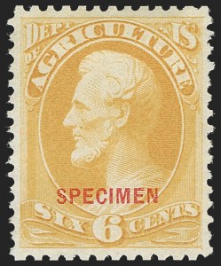 Sale 1277, Lot 2461, Official Special Printings