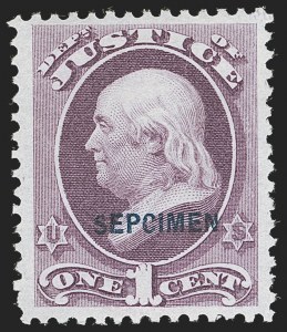 Sale 1277, Lot 2469, Official Special Printings